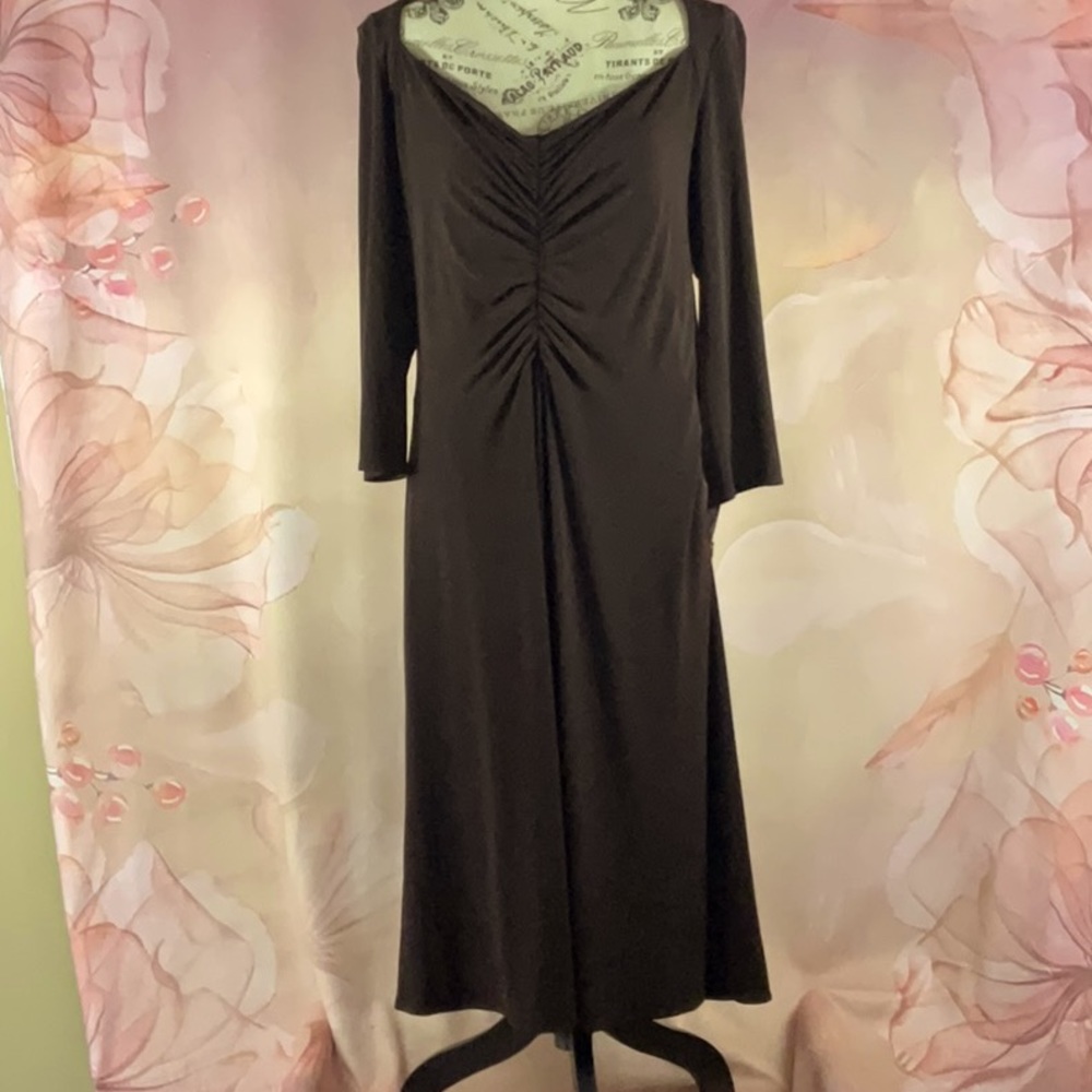JANESTREET - *NWT* - Rich dark coffee brown lined dress. Size 12